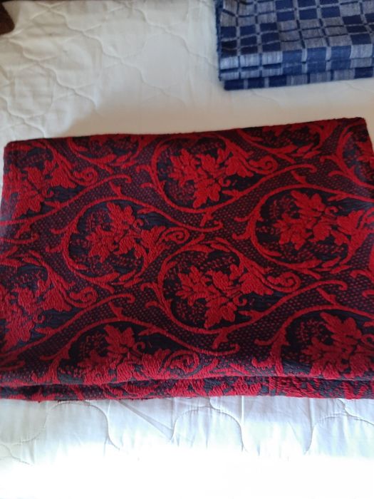 Покривка, Два броя НОВИ; Памучна дантела за завеса , нова