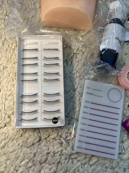 Kit extensii gene false cu uscator gene si accesorii