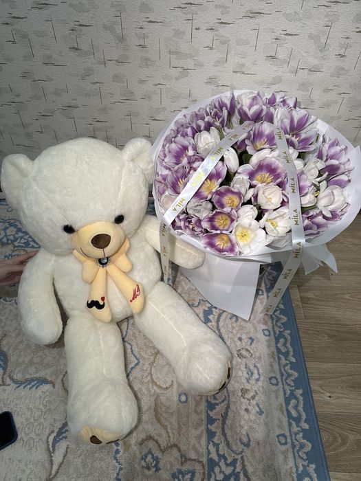 тюльпан цветы 55 штук