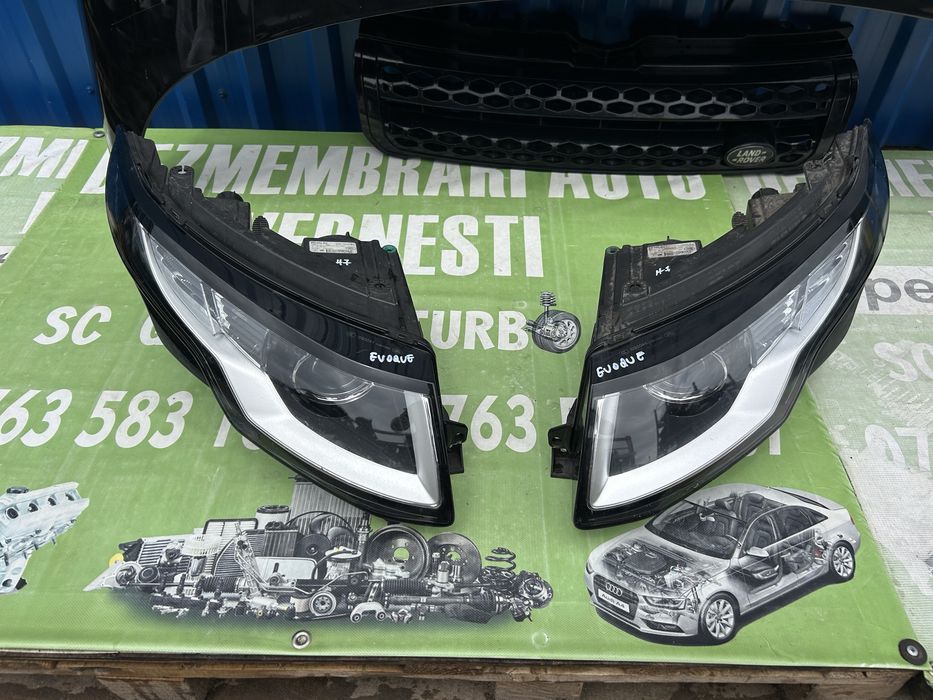Far stânga cu bec h7 și lupă Range Rover Evoque 2016