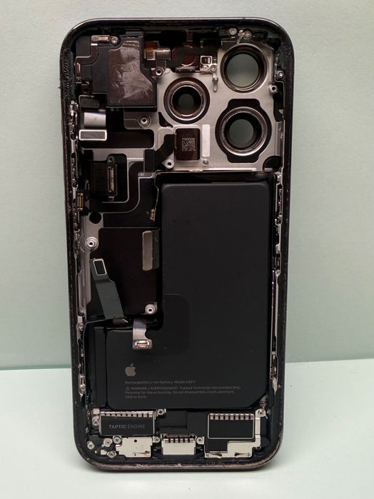 Carcasa originala iPhone 15 Pro Blue Albastru baterie sticla rama