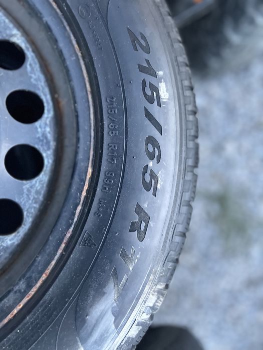 Гуми с джанти зимни за VW