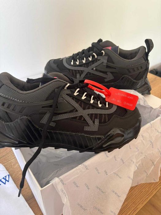 Adidasi OFF WHITE Odsy 1000 FULL BLACK Negru Marimea 44