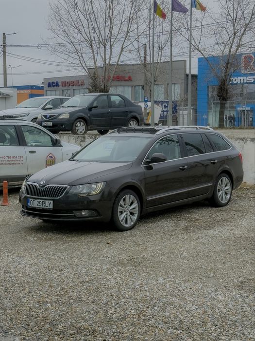 Skoda Superb Combi 2015 DSG 2.0 Trapa Piele LED Carlig
