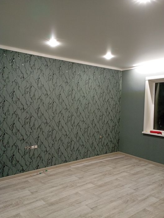 Обои, покраска, галтели