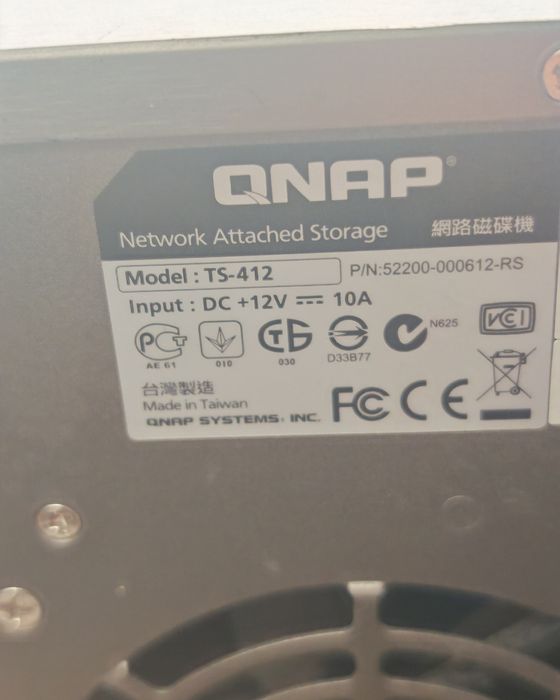 Server NAS Qnap TS-412