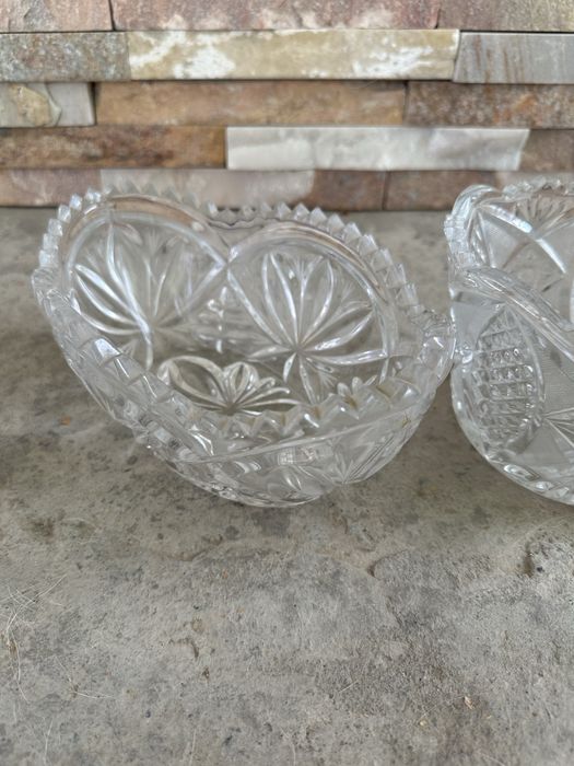 Вазы хрустальные