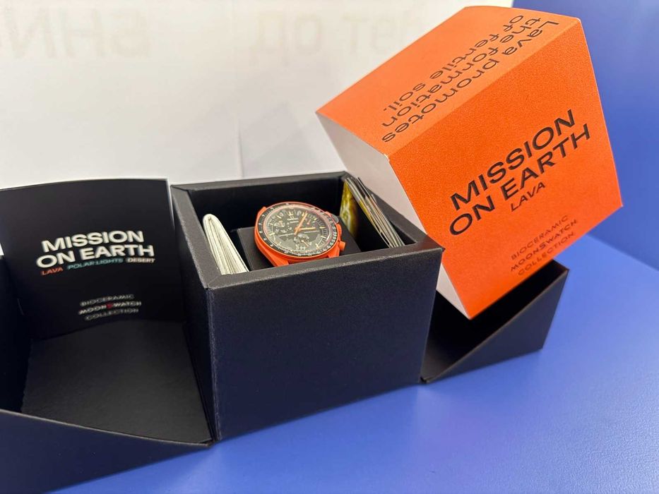 Omega x Swatch Mission on Earth Desert, Lava, Polar Light collection