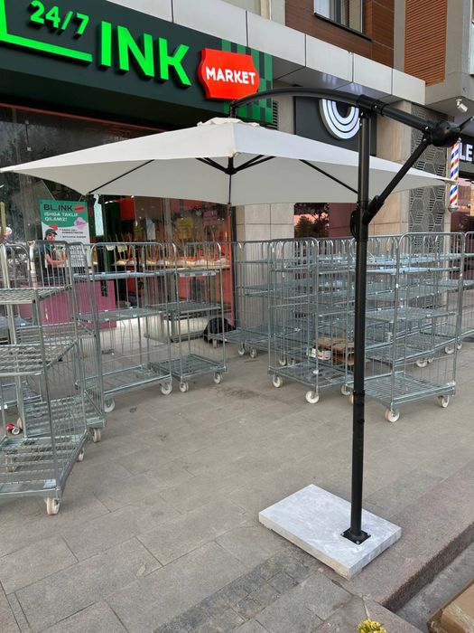 Sadoviy zontik xitoy maxsuloti 5xil rangda mavjud 3x3 razmerda