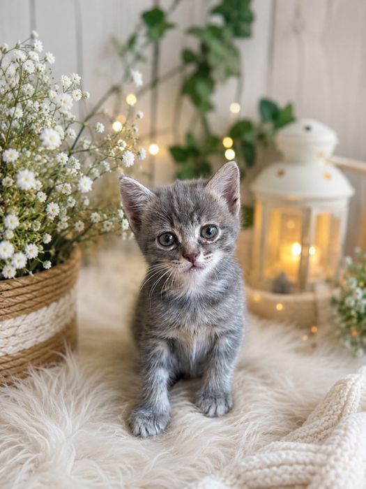 Котята Европейспие короткошерстные