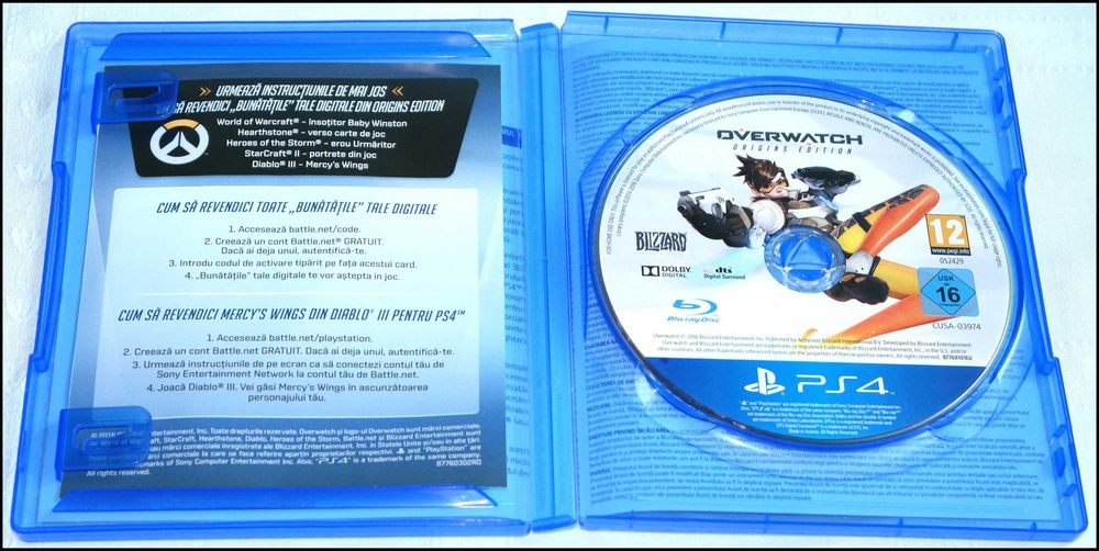 Overwatch PS4 Playstation 4