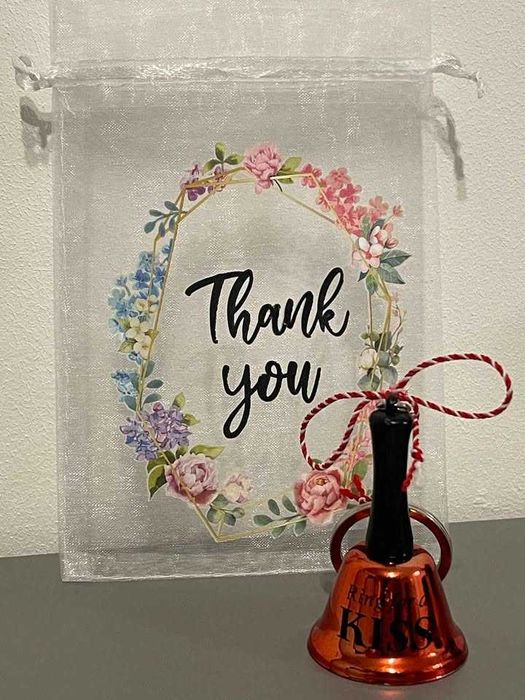 Set trei martisoare breloc clopotei