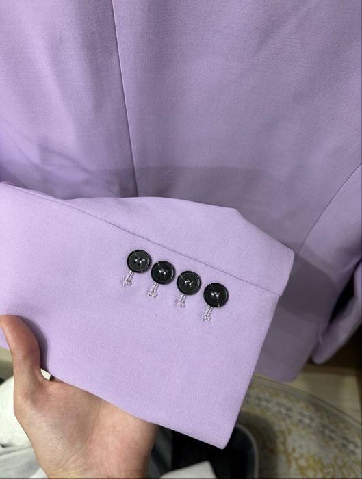 Однобортный оверсайз блейзер LIME