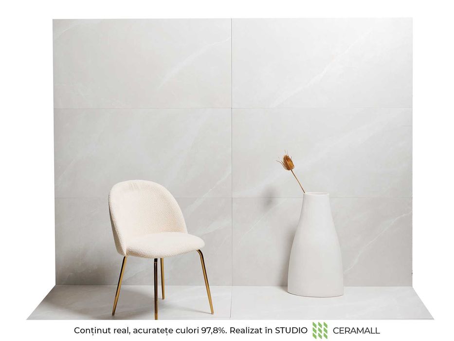 Gresie Paradise White Mate 60×120 Sl Rc