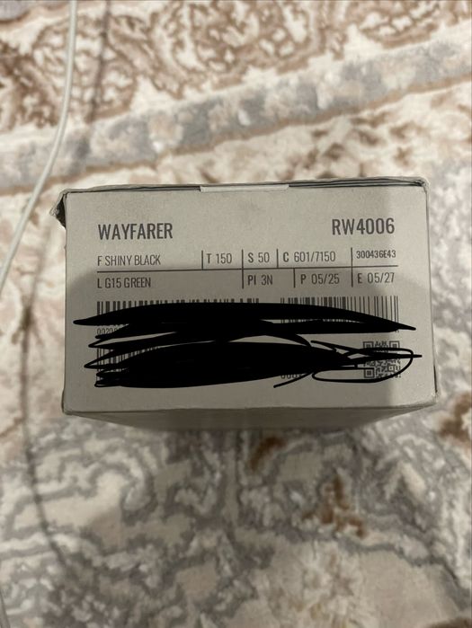 Ray Ban meta wayfarer sotildi