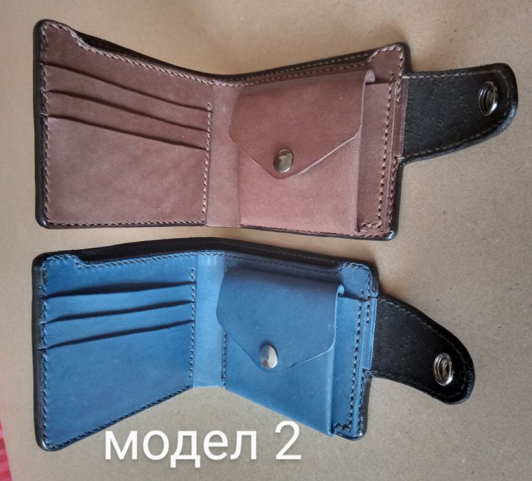 Портфейли от естествена телешка кожа