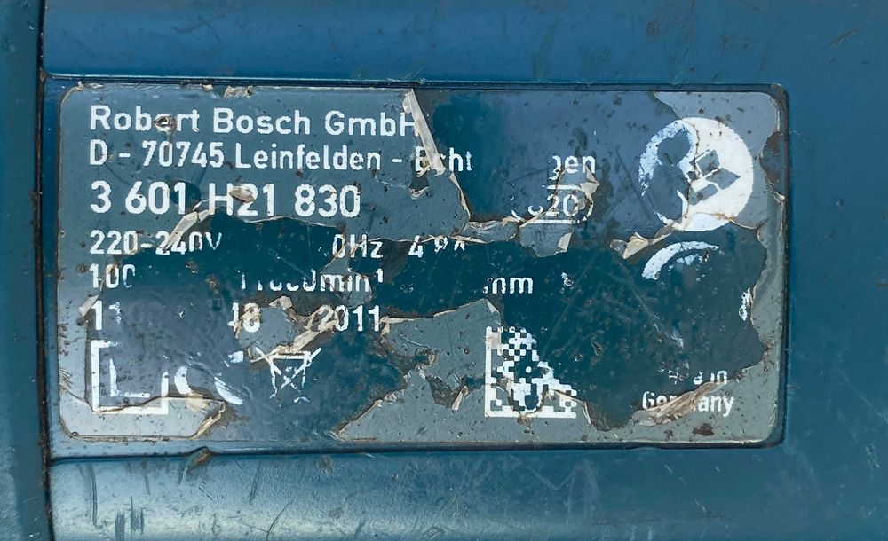 BOSCH GWS 1000 - Ъглошлайф 1000W