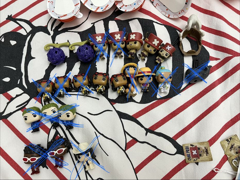 kinder one piece, киндер ванпис