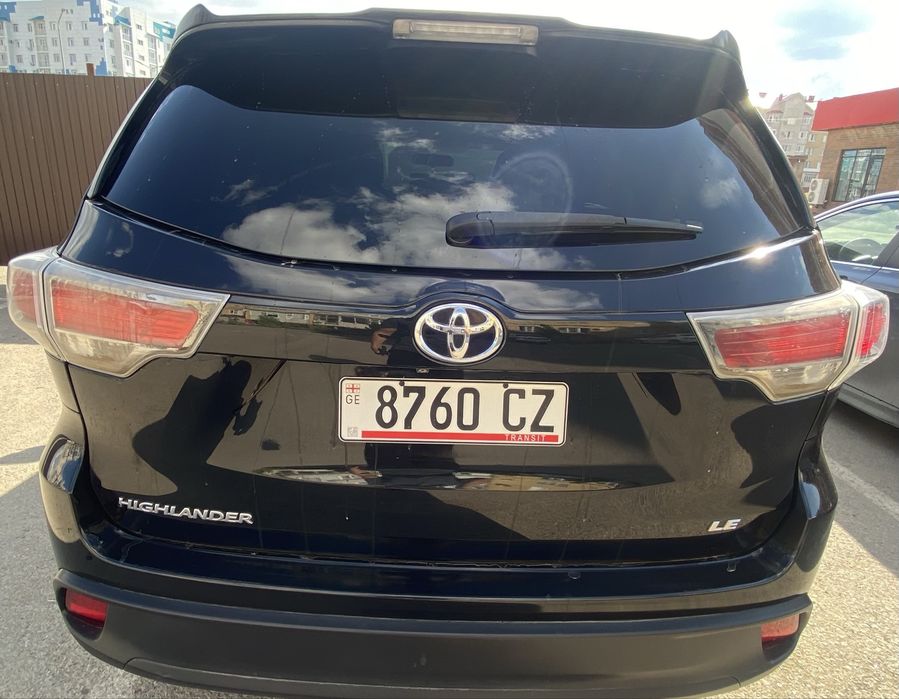 Продам Toyota Highlander 2015 г.в. Транзит