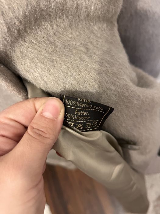 Palton din lână alpaca si merinos