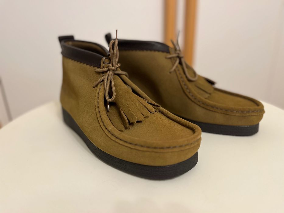 Обувки високи мокасини wallabee shoes
