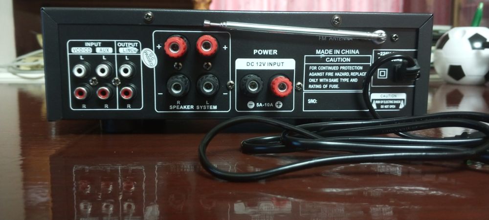 НОВЫЙ Цифровой Bluetooth-усилитель Teli BT-7288 с караоке