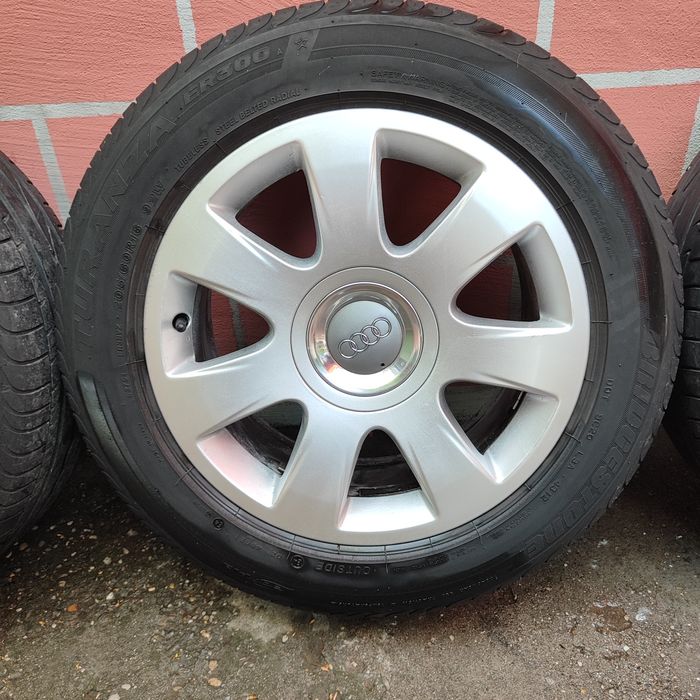 Джанти с гуми5х12  ЕТ42  централен отвор 57.1  7J  16/205/60