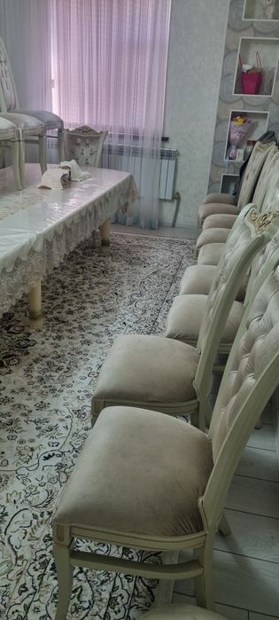 Стол мен стулья сатамын