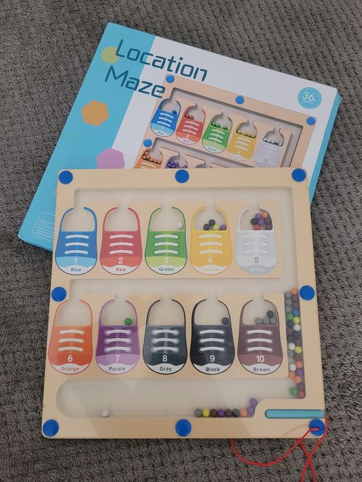 Jucarie lemn educativa