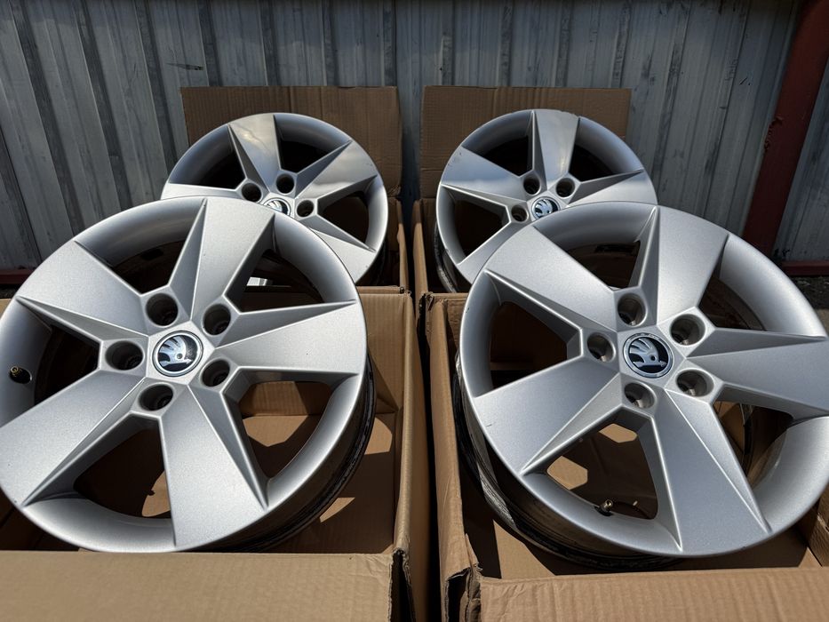 Jante aliaj originale SKODA Octavia Superb Karok - 5x112 R16