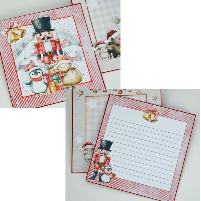 Налични коледни картички-ръчна изработка!