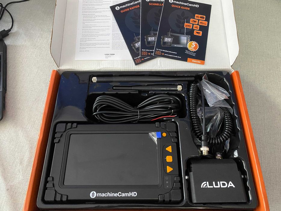 Camera video wireless Ludafarm MachineCam HD, agricol/industrial. NOU!