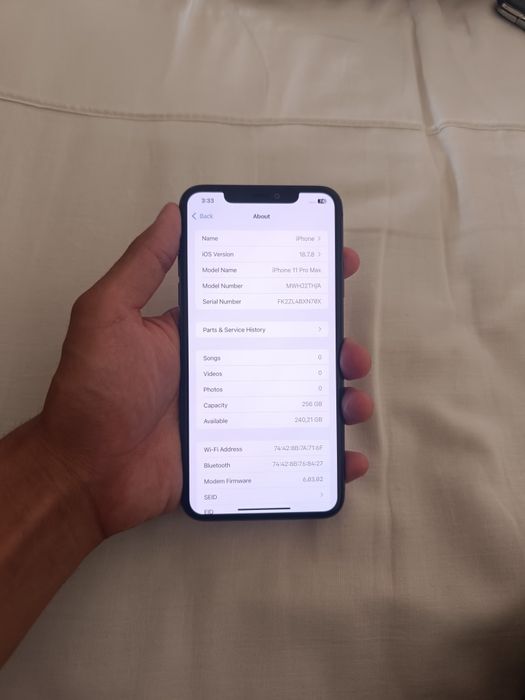 Iphone 11 pro max (256 gb)