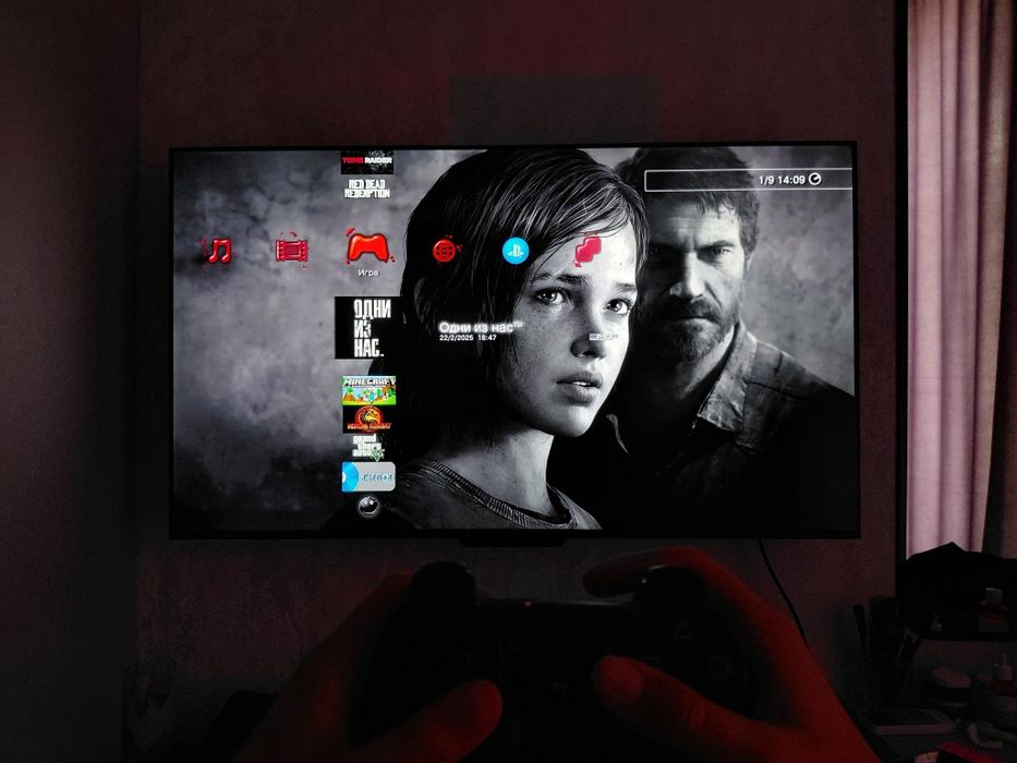 PlayStation 3 Super Slim [500 ГБ] + 2 геймпада + Игры