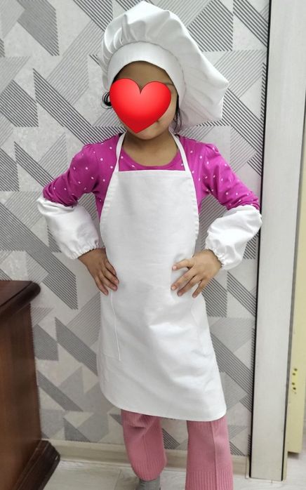 Bolajonlar uchun fartuk nabor