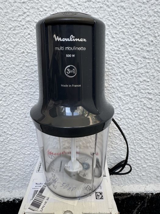 Чопър Moulinex Multi Moulinette AT714G32 3 в 1, 500W, Блендер, Пасатор
