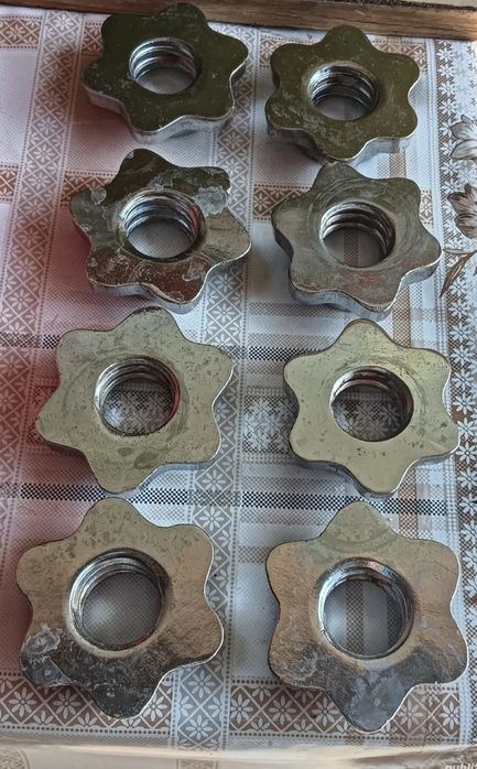 Cleme hexagon gantere, siguranță bară