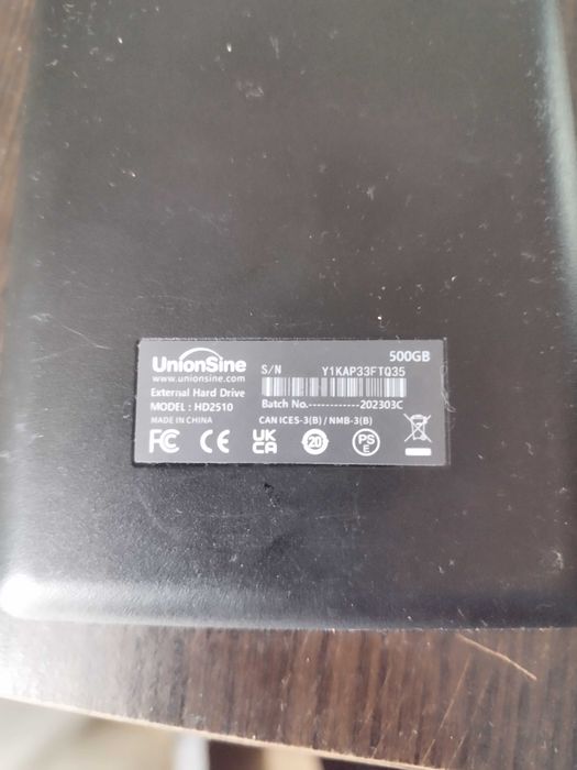 Hard Disk extern 500gb USB