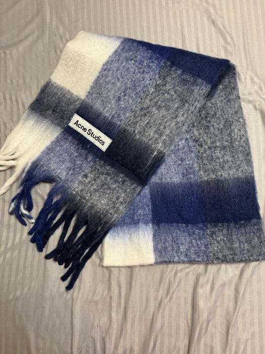 Esarfa Acne Studios Albastra