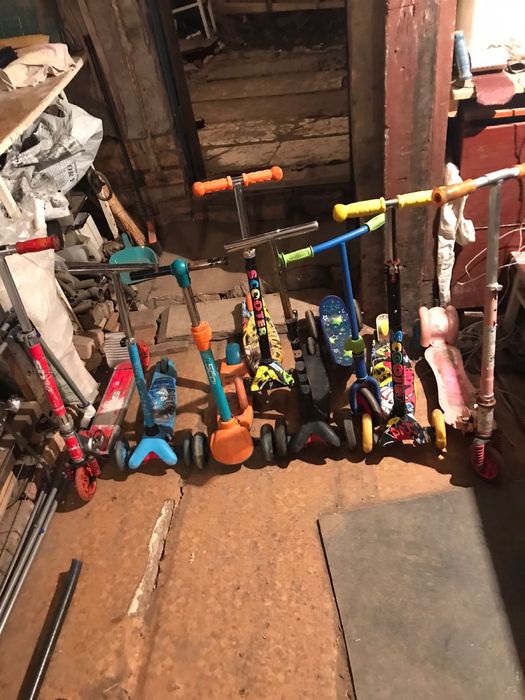 Самокаты и запчасти к ним