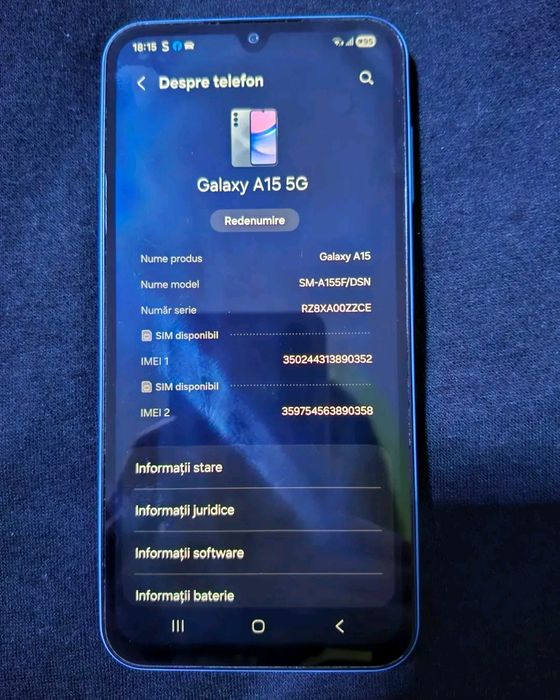 Vând Samsung a15