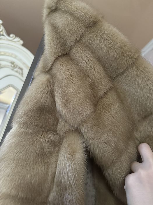 Норковая шуба , короткая