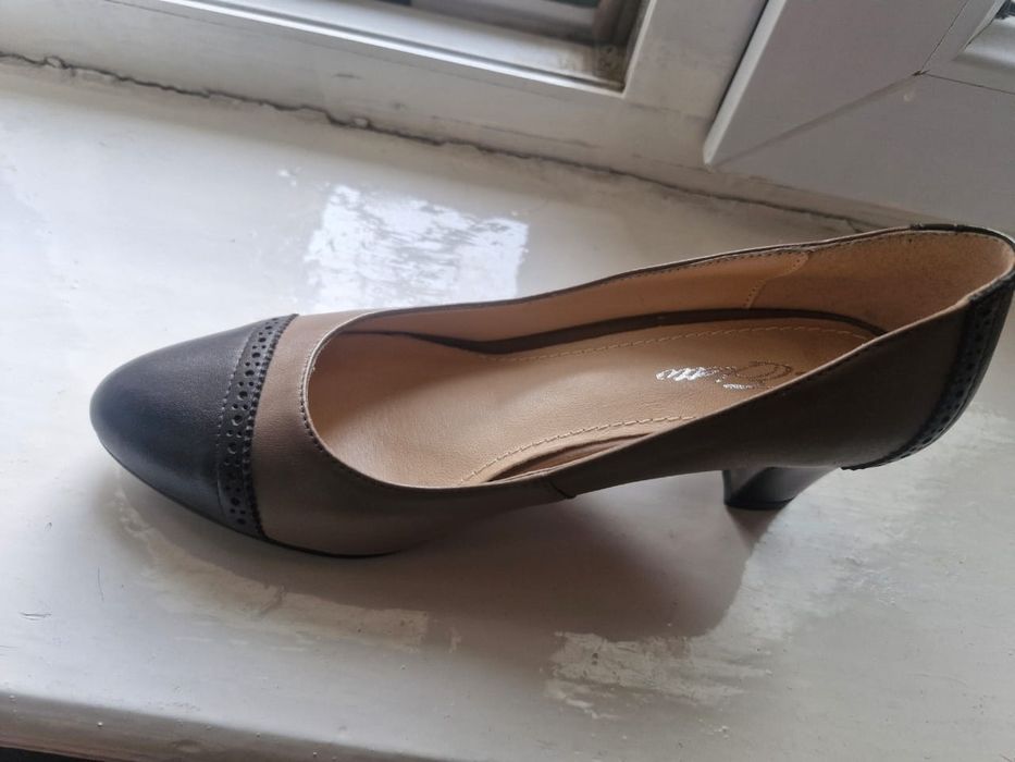 Туфли кожаные новые