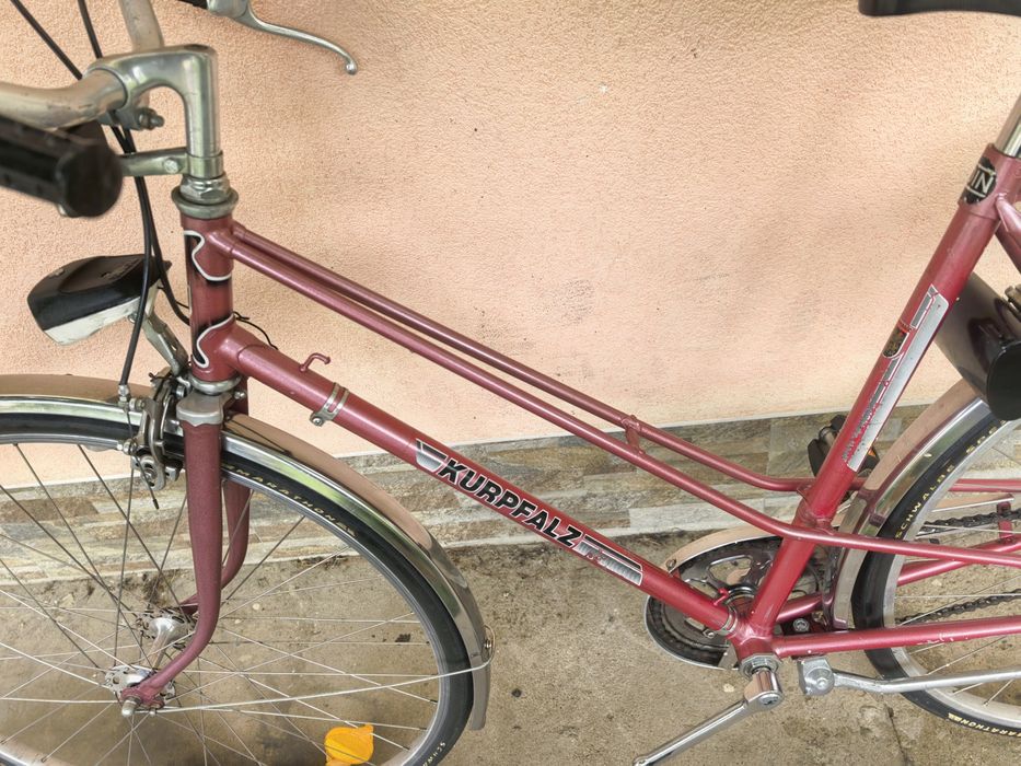 KURPFALZ Градски Дамски Велосипед Колело 28цола 3 вътрешни скорости