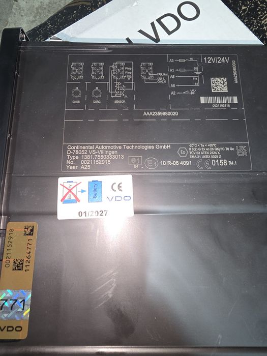 SMART Тахограф VDO DTCO 4.1 - Комплект с датчик