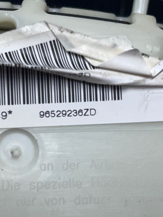 Airbag Scaun Dreapta Fata Peugeot 407 Coupe 6C_ 2005 -> 96529236Zd