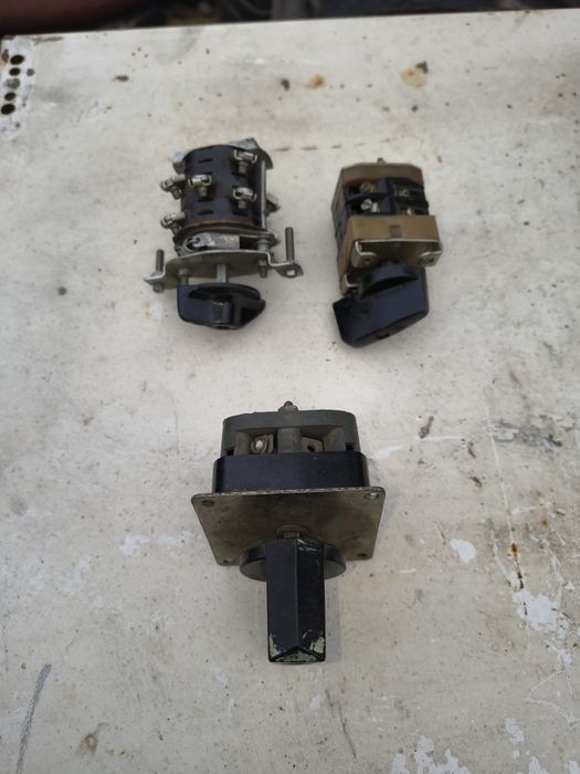 Пакетные выключатели ~220/380В СССР