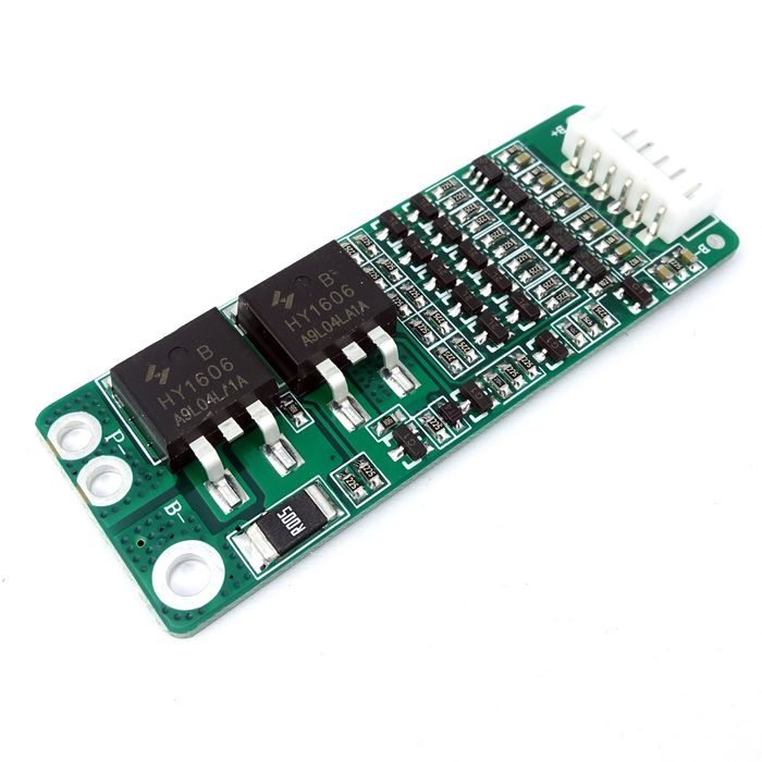 BMS заряден модул 5S 15A 18V 21V + кабели