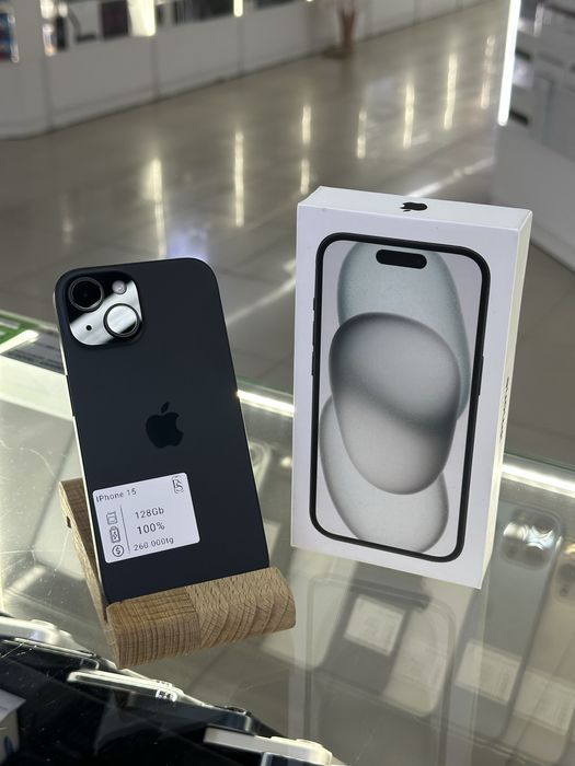 100%  130 циклов  Iphone 15 128 гб 100% 130 циклов iphone 15 128 gb