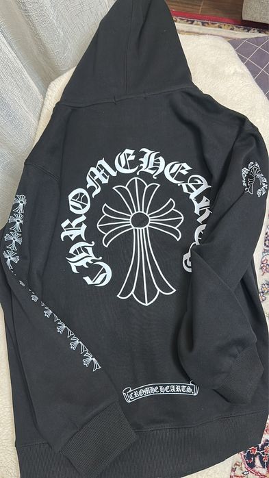 Кофта зипка chrome hearts хром хартс